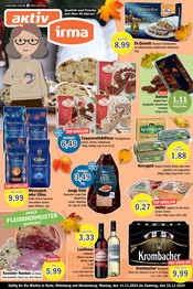 Aktueller aktiv & irma Supermarkt Prospekt in Hatten und Umgebung, "Top Angebote" mit 16 Seiten, 11.11.2024 - 16.11.2024