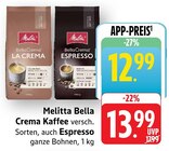 Bella Crema Kaffee Angebote von Melitta bei E center Hofheim für 12,99 €