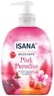 Seife im Spender Pink Paradise Angebote von Isana bei Rossmann Rosenheim für 0,65 €