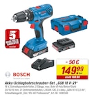 Akku-Schlagbohrschrauber-Set „GSB 18 V-21“ Angebote von Bosch bei toom Baumarkt Norderstedt für 149,99 €