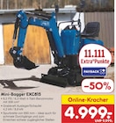 Mini-Bagger EXC815 Angebote bei Netto Marken-Discount Kleve für 4.999,00 €