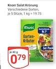 GLOBUS Castrop-Rauxel - Salat Krönung Angebot im Prospekt Salat Krönung bei GLOBUS im Castrop-Rauxel Prospekt für 0,79 €