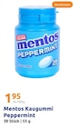 Kaugummi Peppermint von Mentos für 1,95 € bei Action im Angebot Kaugummi Peppermint von Mentos im aktuellen Action Prospekt