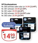 Nr. 305 schwarz im Angebot bei GLOBUS in Saarbrücken Nr. 305 schwarz Angebote von HP bei GLOBUS Saarbrücken für 14,99 €