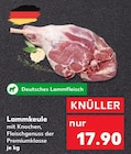 Lammkeule Angebote von Deutsches Lammfleisch bei Kaufland Frankenthal für 17,90 €