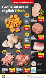 Aktueller Lidl Prospekt mit Hackfleisch, "LIDL LOHNT SICH", Seite 6