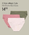 3 Slips »Magic Cut« für 14,99 € bei E center im Angebot 3 Slips »Magic Cut« im aktuellen E center Prospekt