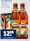 Spezi Angebote von Krombacher bei Getränkewelt Haltern am See für 12,99 €