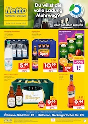 Bier im Netto Marken-Discount Prospekt in Mühlacker Aktueller Netto Marken-Discount Prospekt mit Bier, "DER ORT, AN DEM DU IMMER AUSGEZEICHNETE PREISE FINDEST.", Seite 1