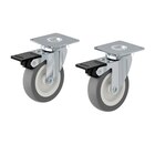 Rollen, drehbar mit Bremse grau im IKEA Prospekt Rollen, drehbar mit Bremse grau von RILL im aktuellen IKEA Prospekt für 7,99 €