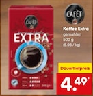 Aktuelles Kaffee Extra Angebot bei Netto Marken-Discount in Wesel ab 4,49 €