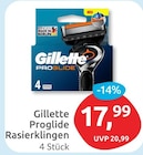 Proglide Rasierklingen von Gillette für 17,99 € bei budni im Angebot Proglide Rasierklingen von Gillette im aktuellen budni Prospekt