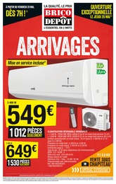 Catalogue Brico Dépôt à Linas, avec 24 pages Prospectus Brico Dépôt à Linas, "Arrivages", 24 pages, 20/05/2022 - 02/06/2022