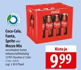 Coca-Cola, Fanta, Sprite oder Mezzo Mix bei famila Nordost im Rotenburg Prospekt für 9,99 €