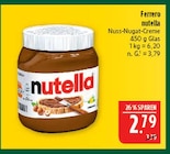 Aktuelle Nutella Angebote bei Marktkauf in Erlangen Aktuelles nutella Angebot bei Marktkauf in Erlangen ab 2,79 €