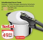 Aktuelles Schnellkochtopf Secure Trendy 4 l Angebot bei GLOBUS in Rostock ab 49,99 €
