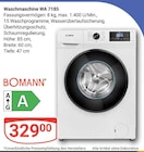 Waschmaschine WA 7185 im Angebot bei GLOBUS in Jena Waschmaschine WA 7185 Angebote von BOMANN bei GLOBUS Jena für 329,00 €