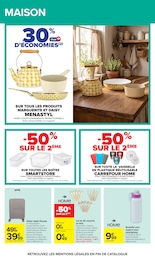 Prix et réduction Accessoires Camping dans le prospectus Carrefour en cours Offre Accessoires Camping dans le catalogue Carrefour du moment à la page 59