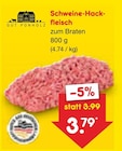 Schweine-Hackfleisch Angebote von Gut Ponholz bei Netto Marken-Discount Lehrte für 3,79 €