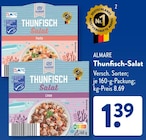 Thunfisch-Salat Pasta im ALDI SÜD Prospekt Thunfisch-Salat Pasta von ALMARE im aktuellen ALDI SÜD Prospekt für 1,39 €