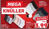 Kinder-Socken oder Sneakersocken Angebote von KUNIBOO oder OYANDA oder TOWNLAND bei Kaufland Siegen für 3,99 €