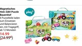 Magnetisches Holz-Zähl-Puzzle Bauernhof Angebote von play bei GLOBUS Gera für 14,99 €