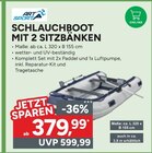 Schlauchboot mit 2 Sitzbänken im Angebot bei Marktkauf in Neu-Ulm Schlauchboot mit 2 Sitzbänken Angebote von Art Sport bei Marktkauf Neu-Ulm für 379,99 €