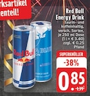 Aktuelles Red Bull Energy Drink oder Red Bull Blue Edition Angebot bei EDEKA in Bünde ab 0,85 €