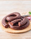 Boudin noir à l'ancienne aux oignons - U Saveurs en promo chez Super U Boudin noir à l'ancienne aux oignons - U Saveurs dans le catalogue Super U