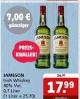 Aktuelle Whiskey Angebote bei Getränke Quelle WVG in Magdeburg Aktuelles Irish Whiskey Angebot bei Getränke Quelle WVG in Magdeburg ab 17,99 €