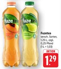 Schwarzer Tee Pfirsich Angebote von Fuzetea bei EDEKA Singen für 1,29 €