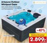 Outdoor Whirlpool Oasis Angebote von Artsauna bei Netto Marken-Discount Reutlingen für 2.899,00 €