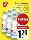 Mineralwasser Angebote von GUT & GÜNSTIG bei EDEKA Dortmund für 1,29 €