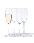 4 verres à champagne - HEMA - Hema à Arnouville 4 verres à champagne - HEMA en promo chez Hema Arnouville à 4,00 €