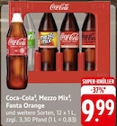 Aktuelles Coca-Cola oder Mezzo Mix oder Fanta Orange Angebot bei EDEKA in Ravensburg ab 9,99 €