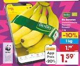 Bio Bananen im Angebot bei Netto Marken-Discount in Dreieich Bio Bananen Angebote von BioBio bei Netto Marken-Discount Dreieich für 1,59 €