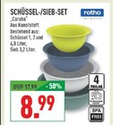 Schüssel-/Sieb-Set Caruba Angebote von Rotho bei Marktkauf Bielefeld für 8,99 €