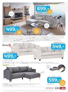 Ecksofa im aktuellen XXXLutz Möbelhäuser Prospekt (Stuttgart) Ecksofa im XXXLutz Möbelhäuser Prospekt "junges wohnen." mit 20 Seiten (Stuttgart)