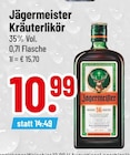 Kräuterlikör von Jägermeister im aktuellen Trinkgut Prospekt für 10,99 €