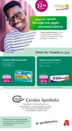 mea - meine apotheke Prospekt für Ingelheim: "Unsere Juni-Angebote", 4 Seiten, 01.06.2026 - 30.06.2026