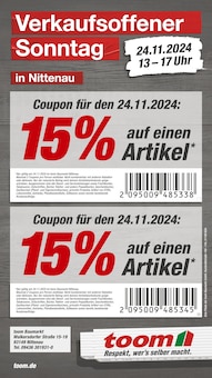 Aktueller toom Baumarkt Prospekt