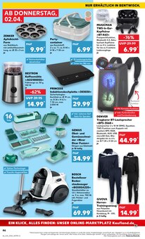 Staubsauger im Kaufland Prospekt "Aktuelle Angebote" mit 54 Seiten (Rostock)