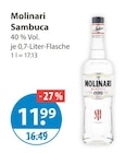 Sambuca im Angebot bei V-Markt in Kempten Sambuca Angebote von Molinari bei V-Markt Kempten für 11,99 €