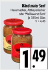 Hausmacher, Altbayerischer oder Weißwurst-Senf von Händlmaier im aktuellen EDEKA Prospekt für 1,49 €