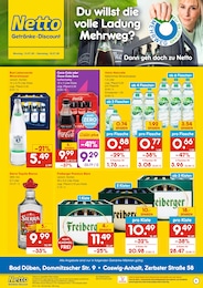 Netto Marken-Discount Prospekt für Coswig mit 2 Seiten Netto Marken-Discount Prospekt für Coswig: "DER ORT, AN DEM DU IMMER AUSGEZEICHNETE PREISE FINDEST.", 2 Seiten, 13.07.2026 - 18.07.2026