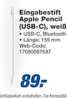 Eingabestift Apple Pencil (USB-C), weiß Angebote von Apple bei expert Bonn für 89,00 €