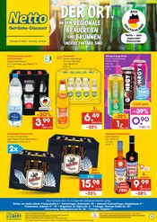 Aktueller Netto Marken-Discount Prospekt mit Bier, "DER ORT, AN DEM DU IMMER AUSGEZEICHNETE PREISE FINDEST.", Seite 1