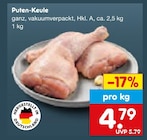 Aktuelle Fleisch Angebote bei Netto Marken-Discount in Bottrop Aktuelles Puten-Keule Angebot bei Netto Marken-Discount in Bottrop ab 4,79 €