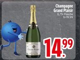 Champagne Angebote von Grand Plaisir bei EDEKA Germering für 14,99 €