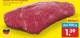 Aktuelle Rindfleisch Angebote bei Netto Marken-Discount in Ulm Aktuelles Falsches Filet vom Jungbullen Angebot bei Netto Marken-Discount in Ulm ab 1,39 €
